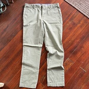 Banana Republic Light Olive Chinos
